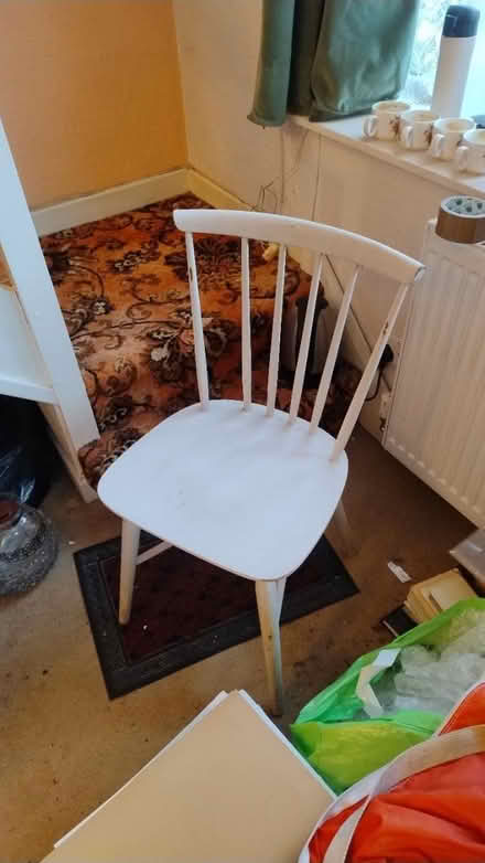 Photo of free 4 wooden chairs (Bromsgrove) #1