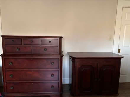 Photo of free Large dresser with tv top unit (Decatur Ga) #1