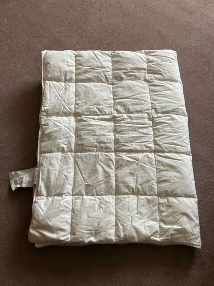 Photo of free IKEA single feather down duvet (Mansfield nottinghamshire) #1