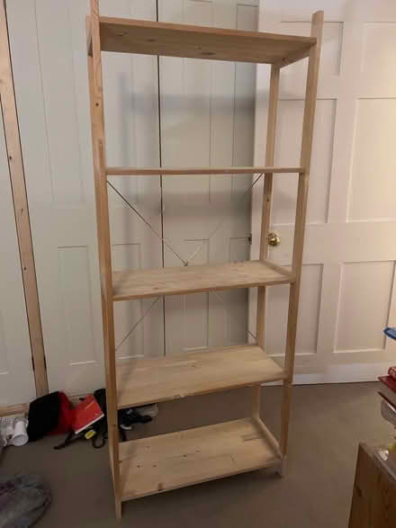 Photo of free Wooden shelves (Lansdown) #1