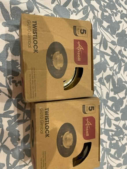 Photo of free 2 GU10 brand new brass downlights (SW15 Putney) #2