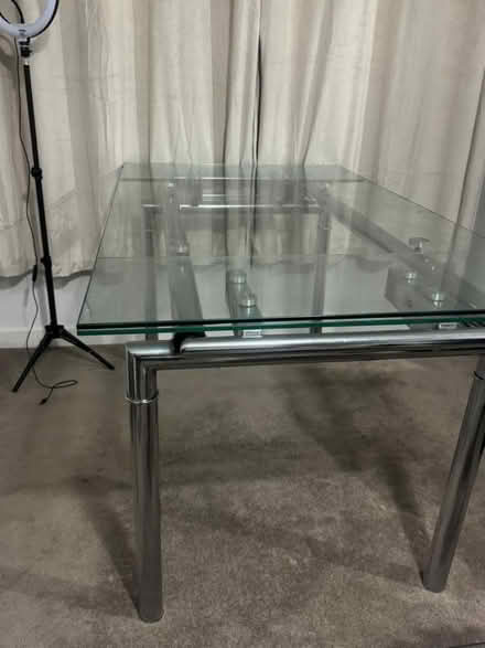 Photo of free Glass top dining table (Dalkeith, EH22) #2