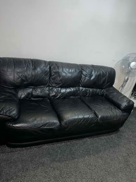 Photo of free Black sofa (Batley) #2