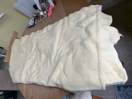 Photo of free 2 single wool blankets (Hanwell) #2