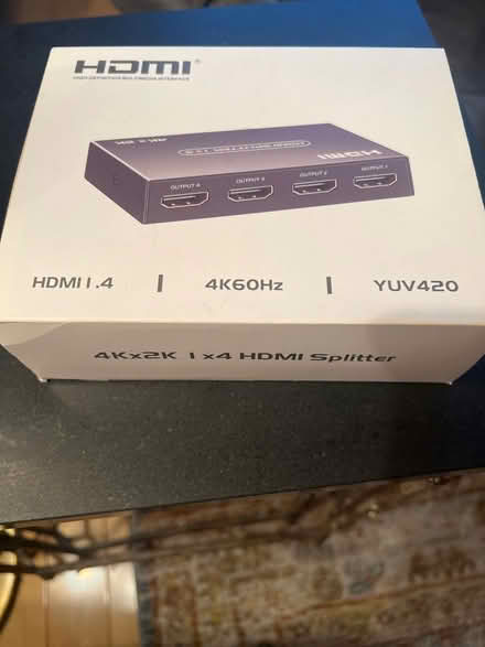 Photo of free HDMI 4Kx2K 4 way splitter (Upper West Side) #1