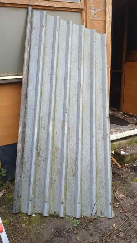 Photo of free 14 corrugated metal sheets (WV12 5ls) #1