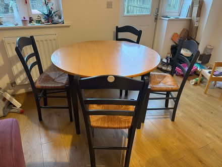 Photo of free table and 4 chairs (Bearwood Golf Club RG41) #1