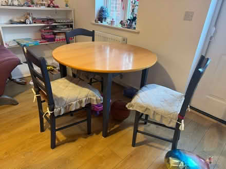 Photo of free table and 4 chairs (Bearwood Golf Club RG41) #3