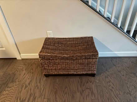 Photo of free Wicker storage (Old Town Herndon) #1