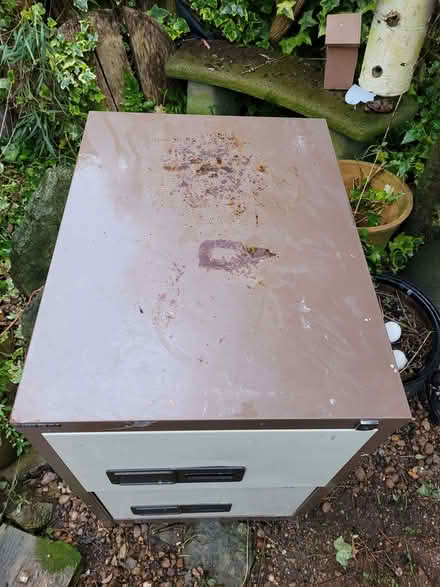 Photo of free Old metal filing cabinet (Peasedown St John CP) #1