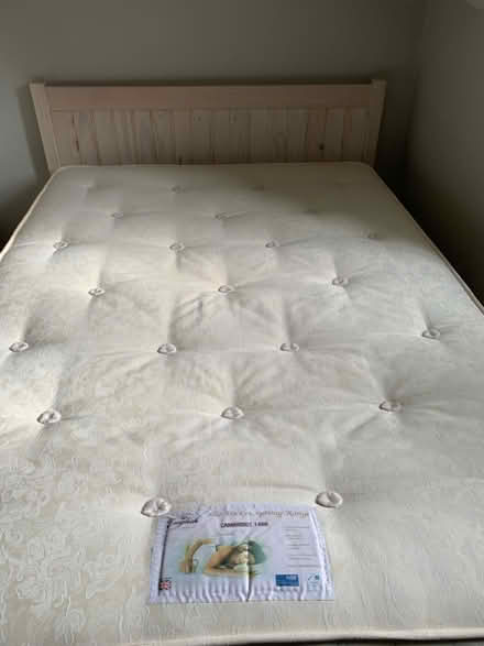 Photo of free Double bed base and matress (Bicton place, exmouth) #1