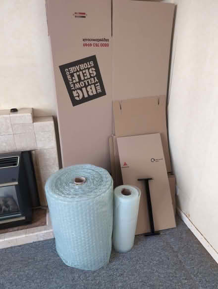 Photo of free Bubble wrap and wardrobe and archive boxes (Lampton TW3) #1