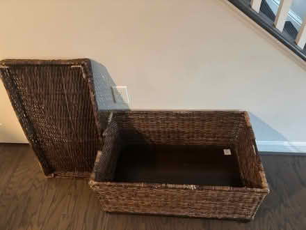 Photo of free Wicker storage (Old Town Herndon) #2