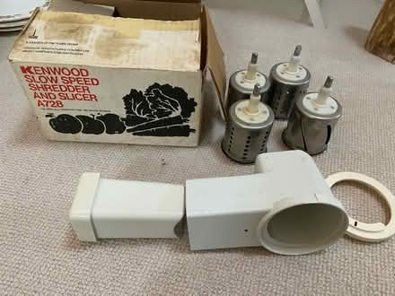 Photo of free Kenwood shredder and slicer A728 (Yapton BN18) #1