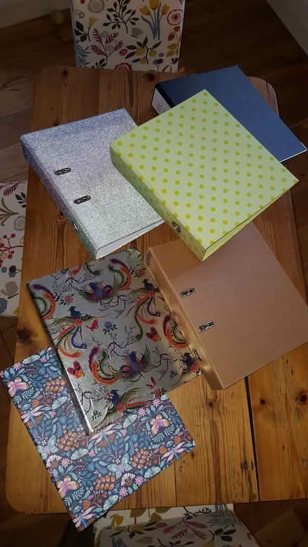 Photo of free A4 Folders - leaver arch & ring binders (Ellesmere SY12) #1