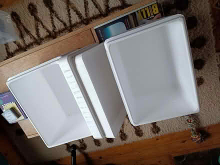 Photo of free Polystyrene box & lid x 2 (CV32) #1