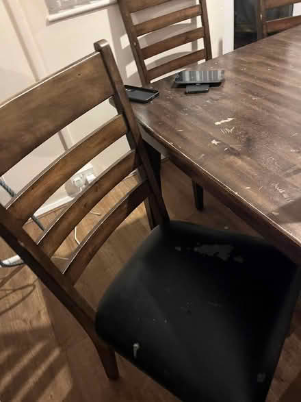 Photo of free Table and 6 chairs (Bristol) #2