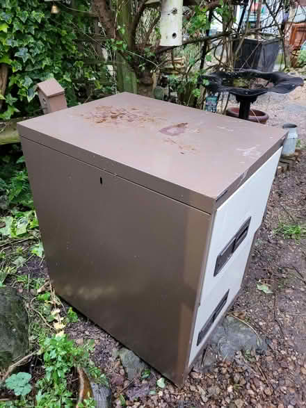 Photo of free Old metal filing cabinet (Peasedown St John CP) #2