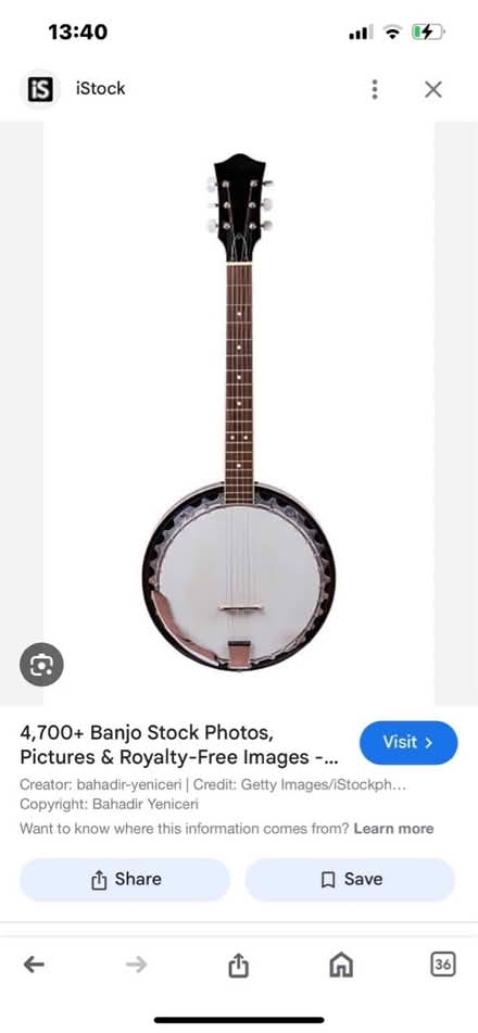 Photo of 5 string banjo (Gedling,nottingham) #1