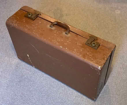 Photo of free Steel suitcase (Wokingham RG40) #1