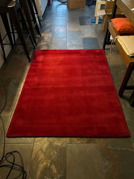 Photo of free Floor rug -claret (Emmer Green (RG4)) #1