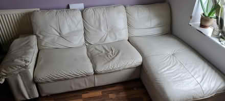 Photo of free Leather Sofa (Priestwood RG42) #1