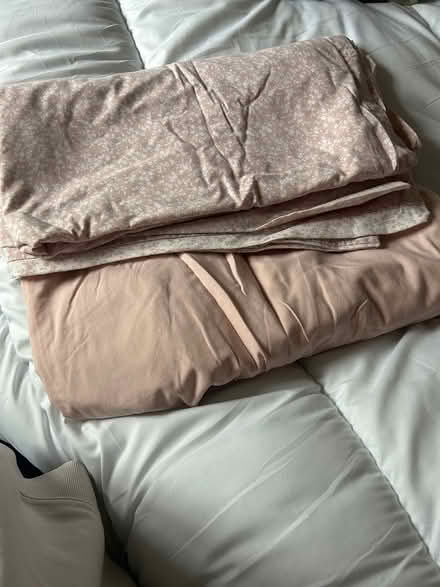 Photo of free Cotton double duvet cover (Nantwich CW5 8AW) #1