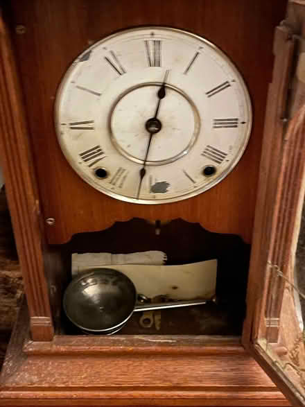 Photo of free Old pendulum clock (Bn1 5fq) #2