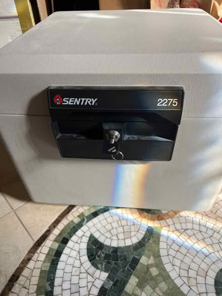 Photo of free Sentry lock box (Saratoga) #1