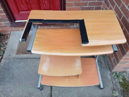 Photo of free Old computer table (Formby L37) #1