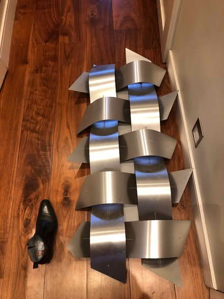 Photo of free Metallic light installation piece (South Kensington SW7) #1