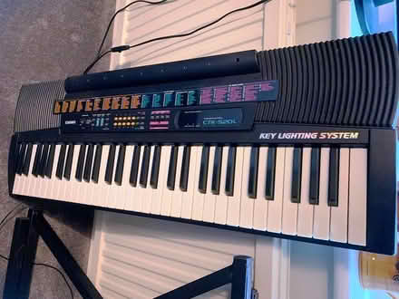 Photo of free Casio CTK-520L keyboard & Stand (Dorking RH4) #1