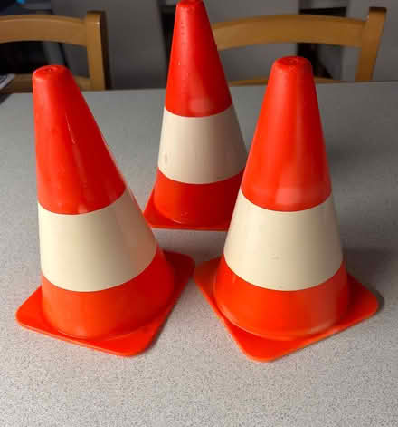 Photo of free Children’s play traffic cones (Chapel Row RG7) #1