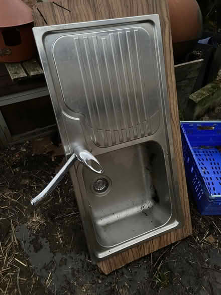 Photo of free Metal sink (Huyton L36) #2