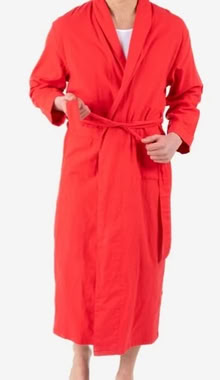 Photo of free Cozy red bathrobe - large womens (Washington Hts 10033) #1