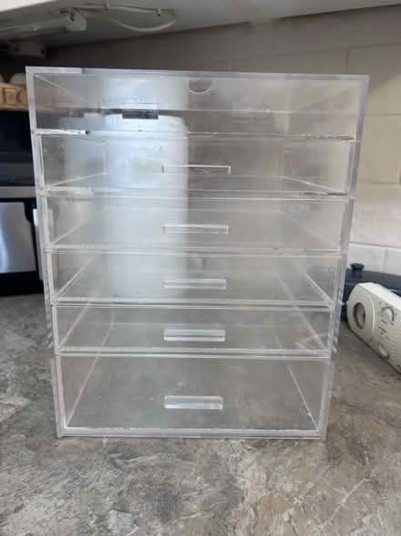 Photo of free Acrylic make up storage (Woodford Green) #1