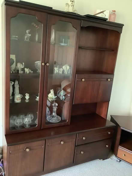 Photo of free Dark wood furniture (Hampton Magna, Warwick) #1