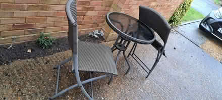 Photo of free Garden table and chairs (Ickleford SG5) #1