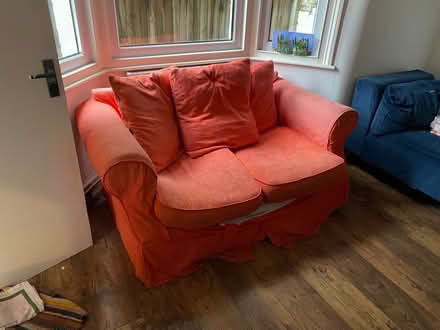 Photo of free Orange sofa (SE6) #1