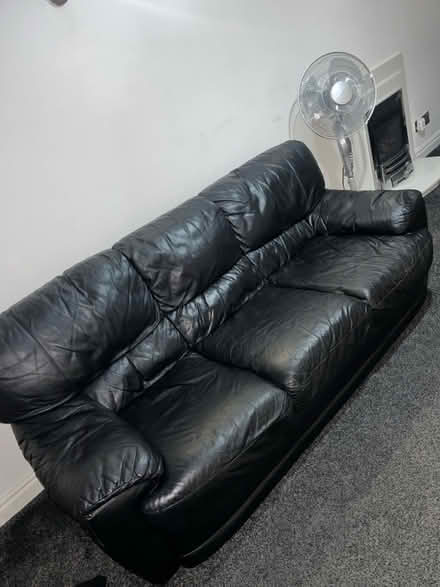 Photo of free Black sofa (Batley) #1