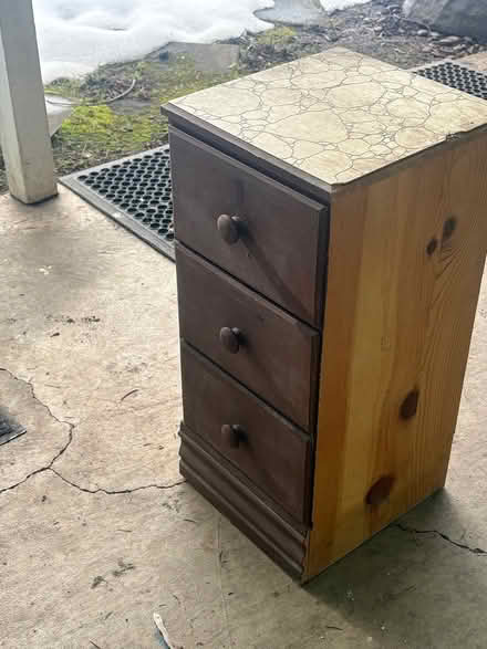 Photo of free 3-drawer cabinet (East Medford) #2