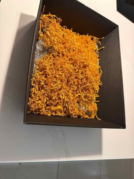 Photo of free Cardboard and shredded paper presentation box (Marshalswick AL1) #1