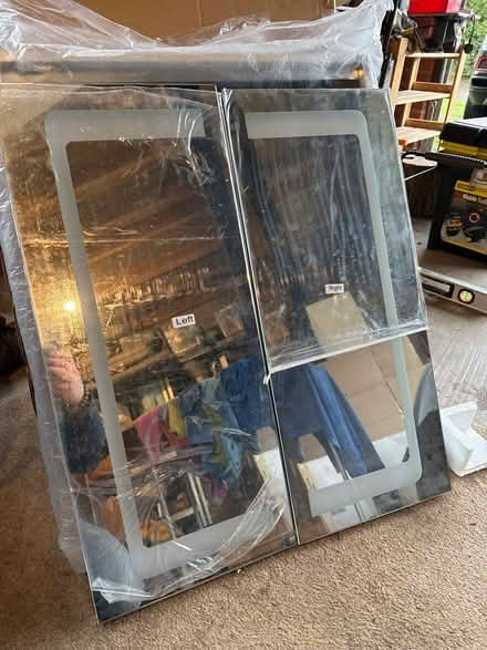 Photo of free Bathroom LED mirror (Passfield) #1