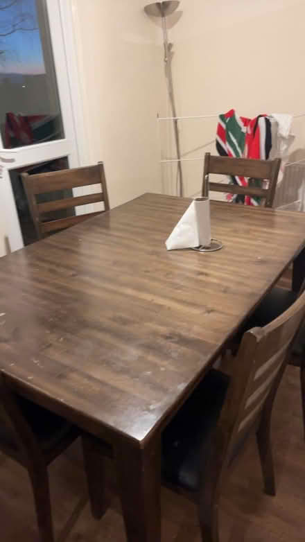 Photo of free Table and 6 chairs (Bristol) #1