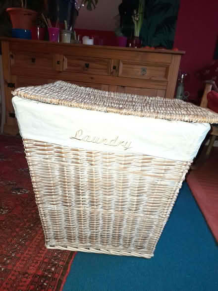 Photo of free Wicker Laundry Basket (Greaves LA1) #1