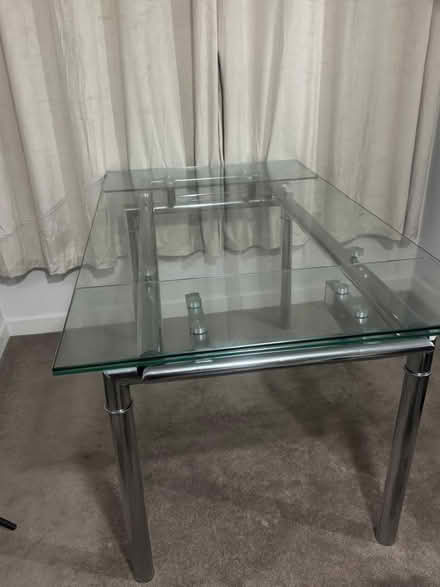 Photo of free Glass top dining table (Dalkeith, EH22) #1