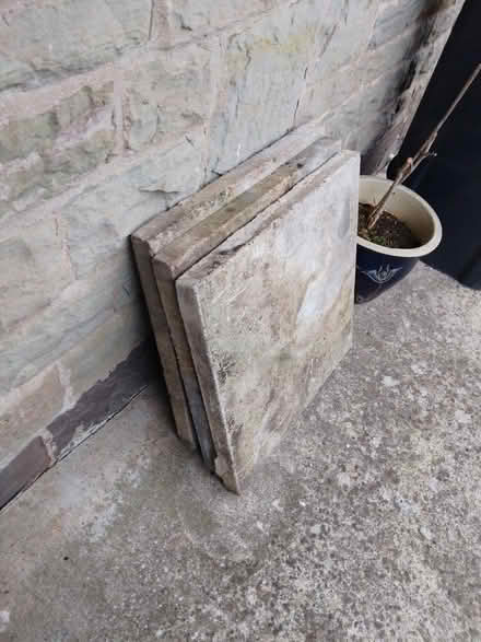 Photo of free 3 x Concrete slabs (LD3 7LX) #1