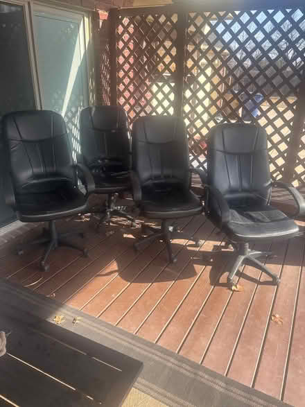 Photo of free 4 conference room chairs (East side of wichita) #1