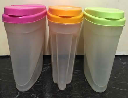 Photo of free 3 x cereal(flour/sugar)storage containers (Slyfield GU1) #2