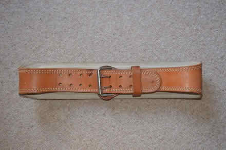 Photo of free Leather back support/weight lifting belt (Strathkinness KY16) #3